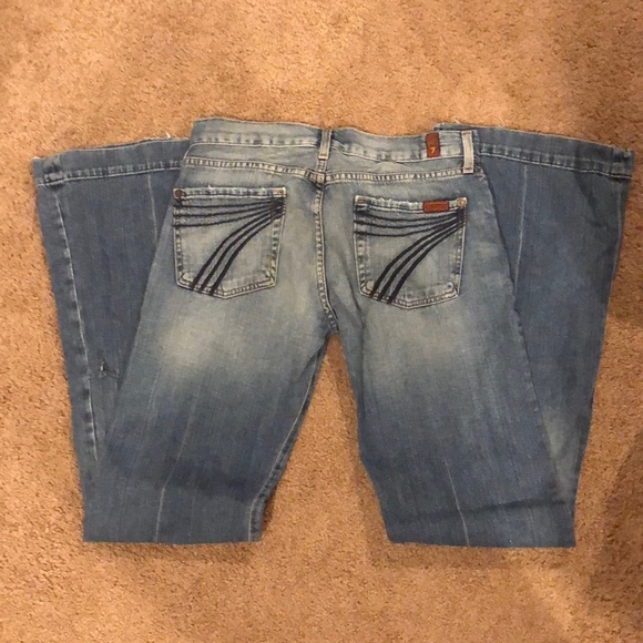 7FAMK Light Wash with Dark Stitch DOJO 28x35 - Picture 2 of 4